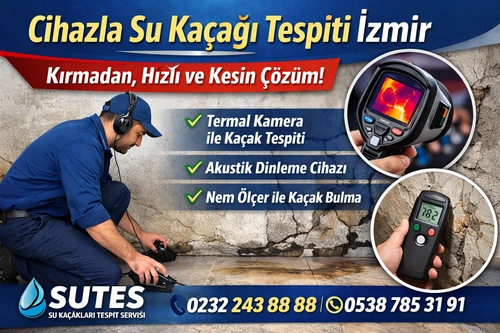su kaçağı tespiti izmir