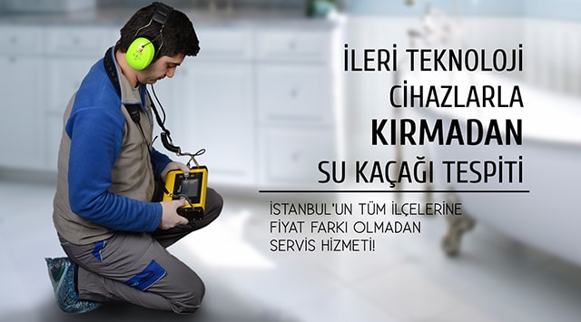 su sızıntısı tespiti